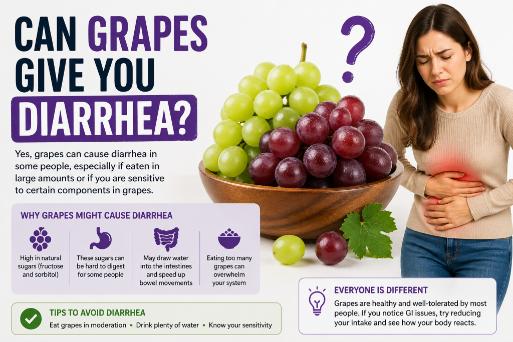 Can Grapes Give You Diarrhea? Digestive Effects and Safe Serving Tips