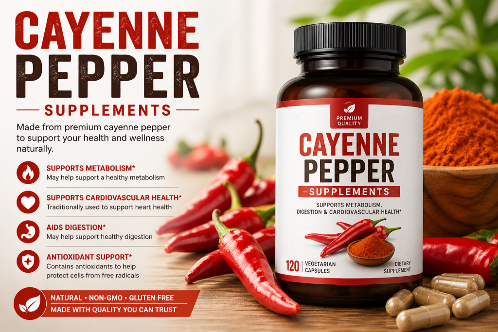 Cayenne Pepper Supplements: 10 Powerful Health Benefits You Should Know in 2026