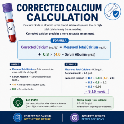 Corrected Calcium Calculation Formula: Avoid Mistakes with This Simple Guide