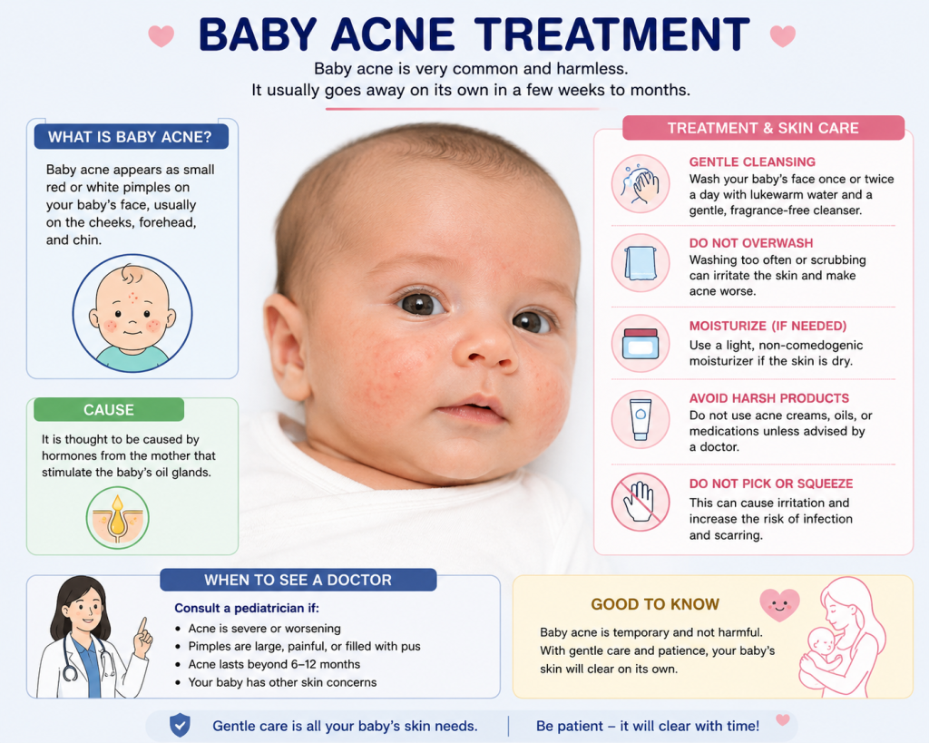 Baby Acne Treatment: Safe and Effective Ways to Clear Infant Acne Fast