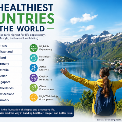 Healthiest Countries in the World 2026: Global Ranking and What Makes Them Healthy