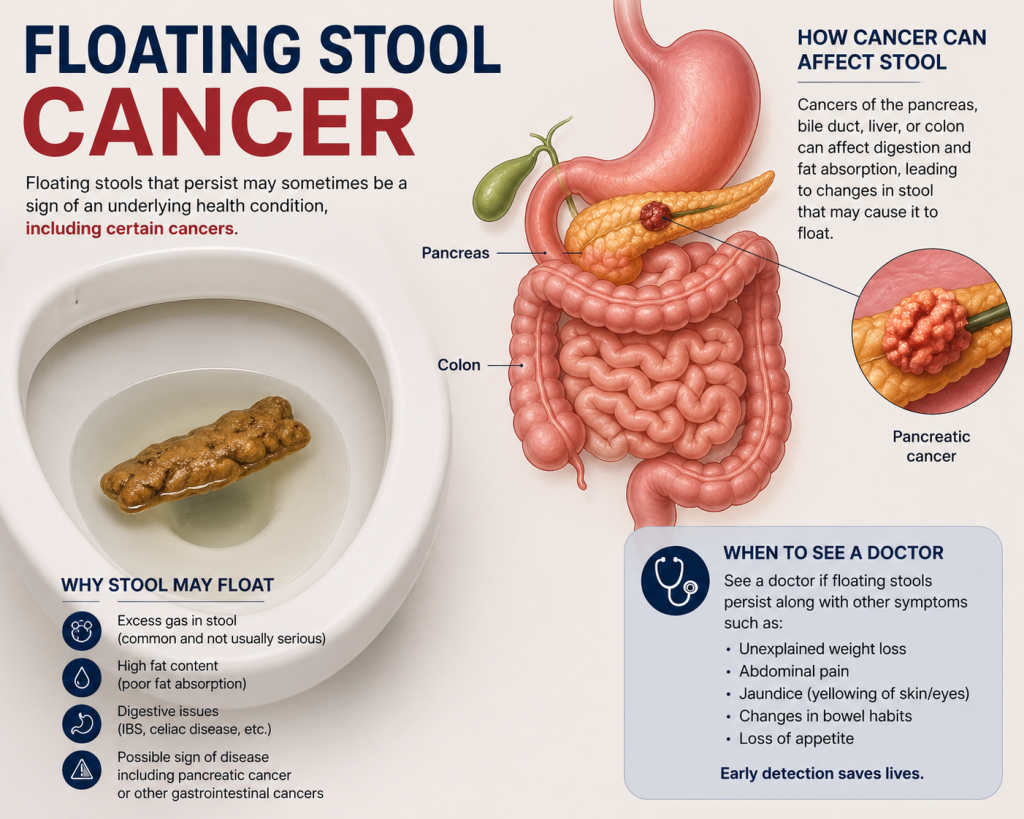 Floating Stool Cancer: Is It a Sign of Cancer or Something Else? Explained
