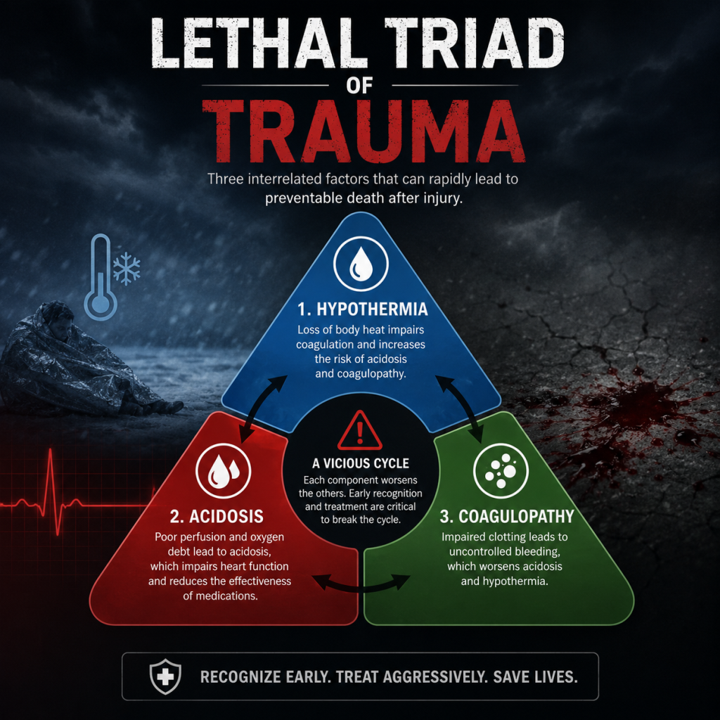 What Is the Lethal Triad of Trauma? Causes, Mechanism, and Survival Impact