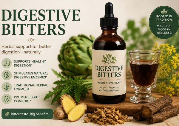 How Digestive Bitters Support Gut Health: Science-Backed Benefits and Uses