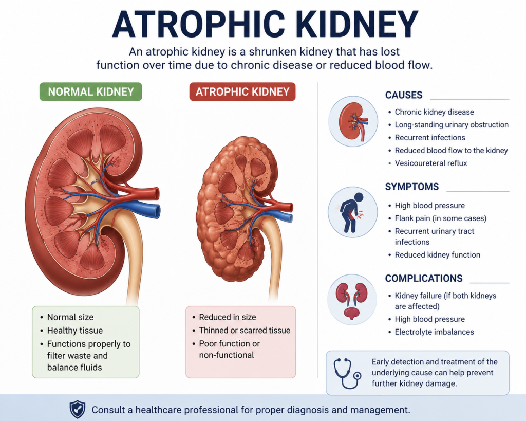 Atrophic Kidney Explained: Causes, Symptoms, and Treatment Options (2026 Guide)