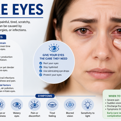 Sore Eyes in 2026: Complete Guide to Causes, Treatment, and Prevention